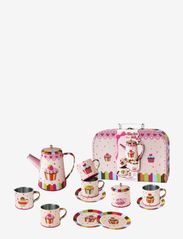 Magni Toys - Coffee set in tin "Cupcake", 13 pcs. - kaffe- & tesett - multi coloured - 0