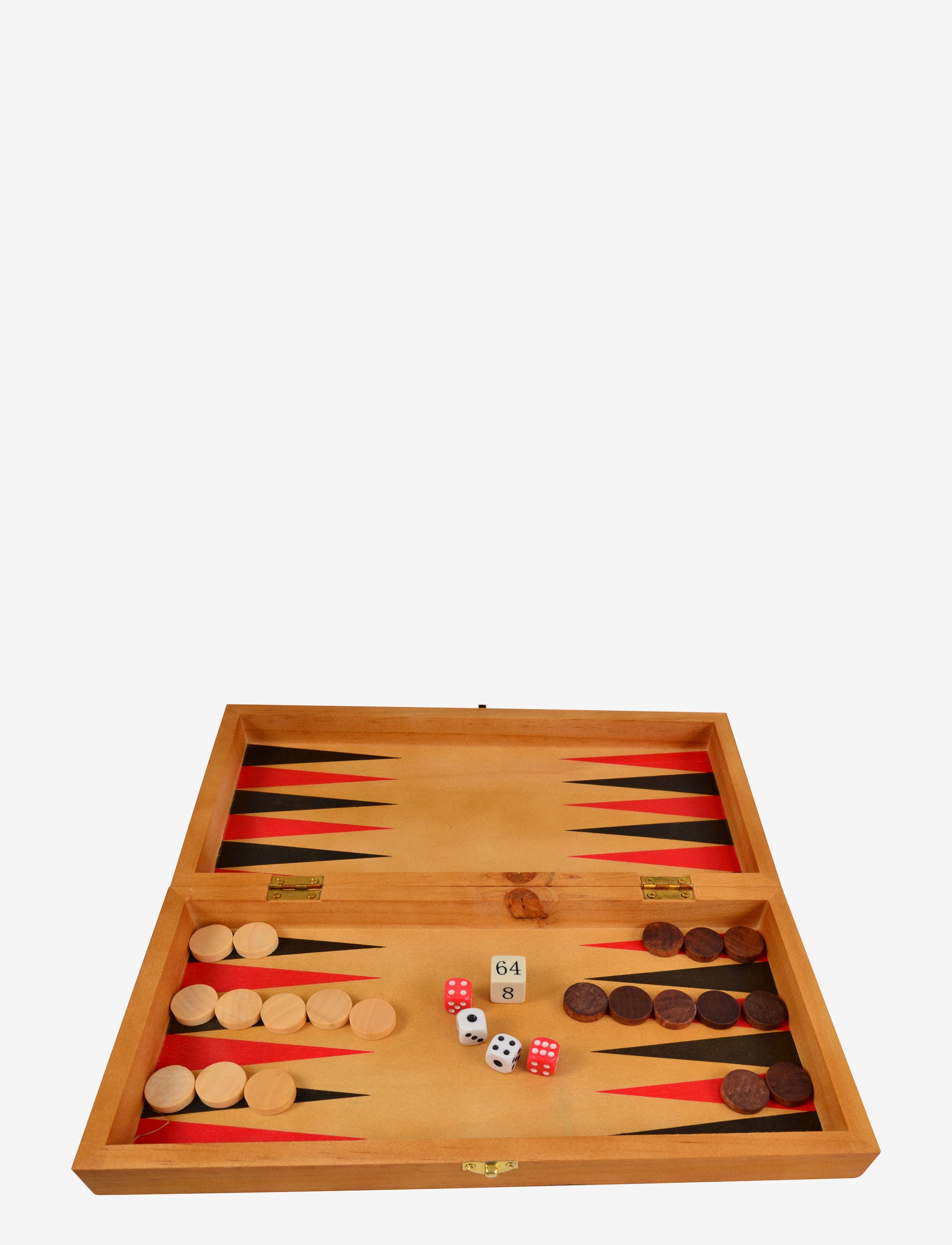 Magni Toys - Board game 3 in 1 - wood - 1