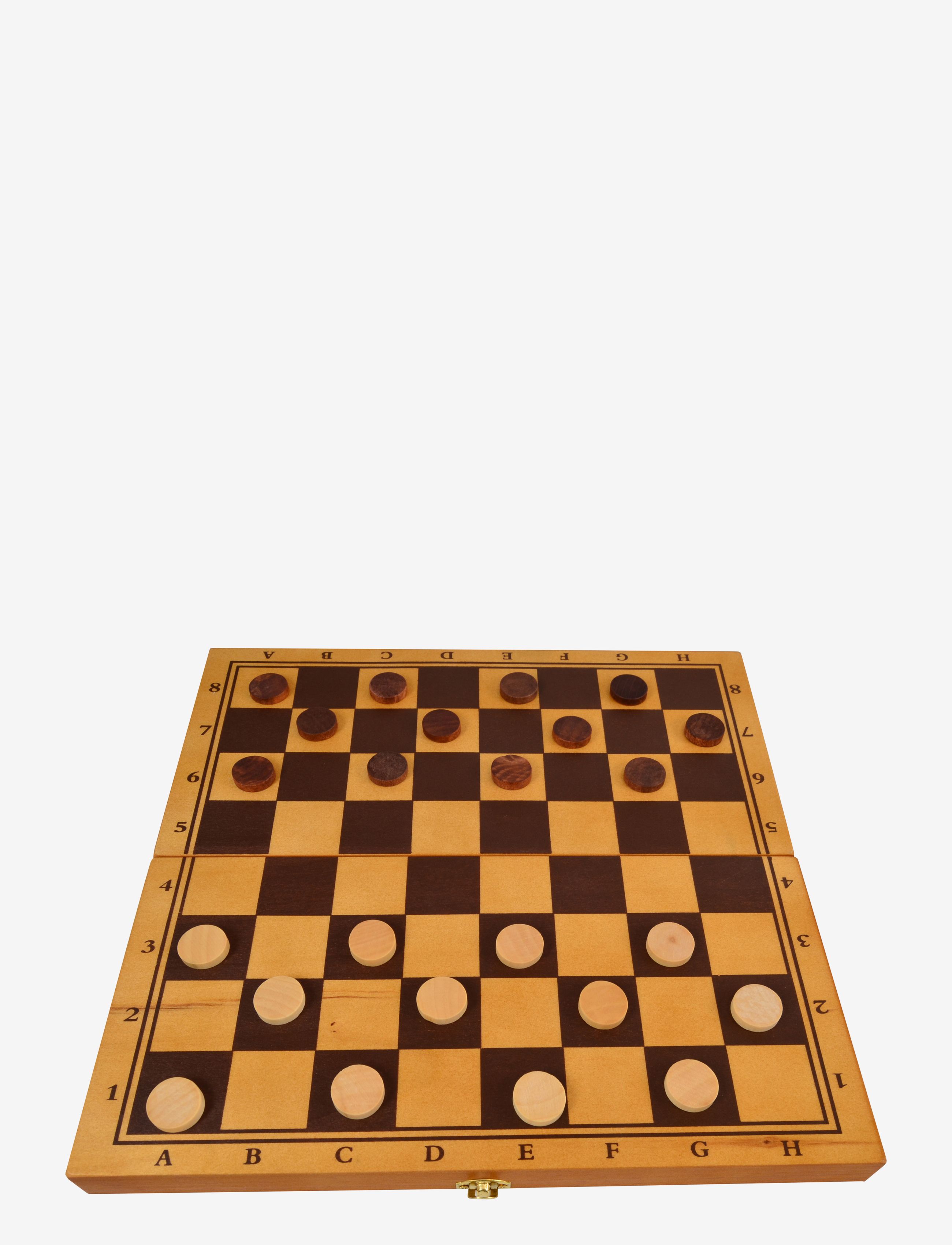 Magni Toys - Board game 3 in 1 - wood - 2