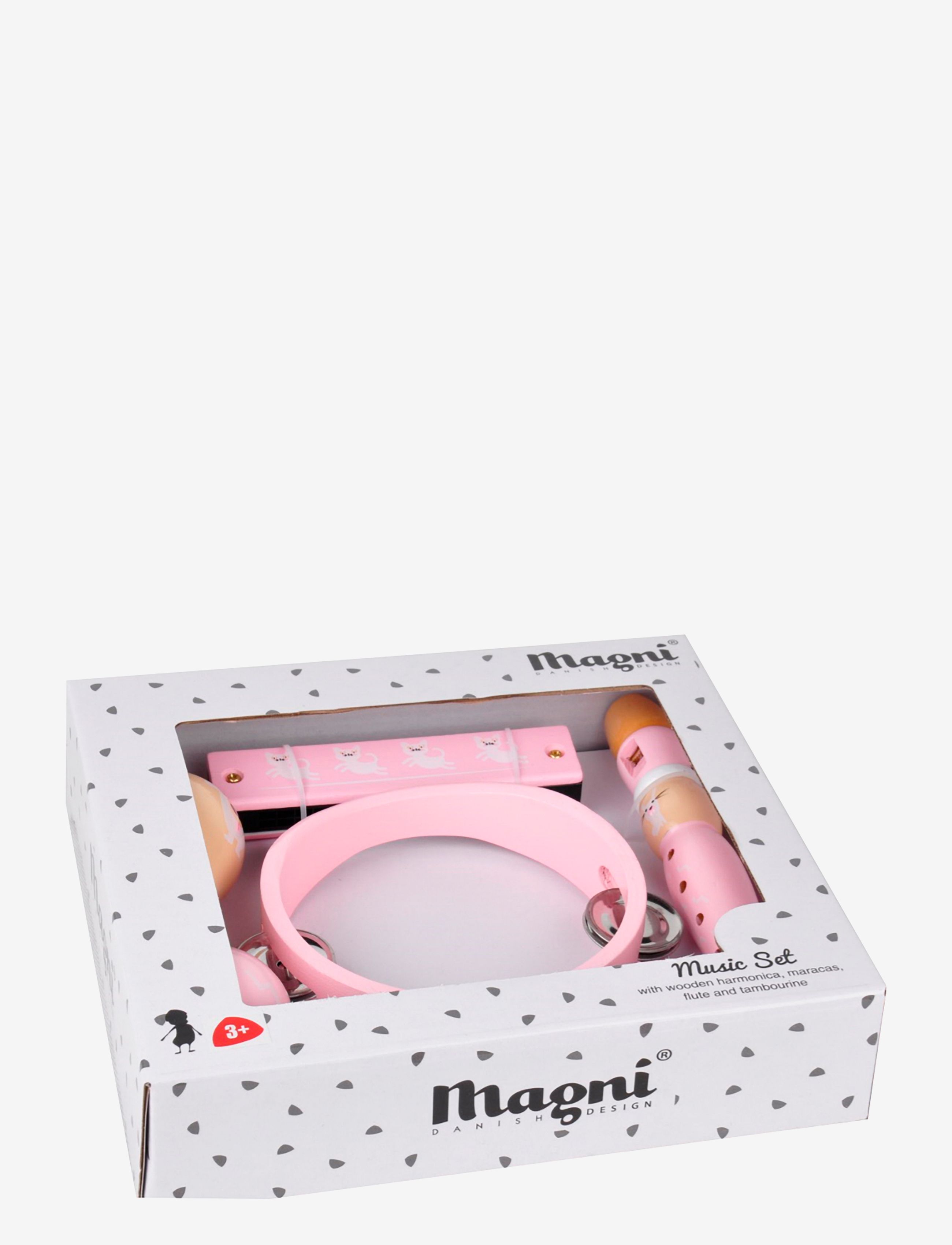Magni Toys - Music set, pink - soittimet - pink - 1