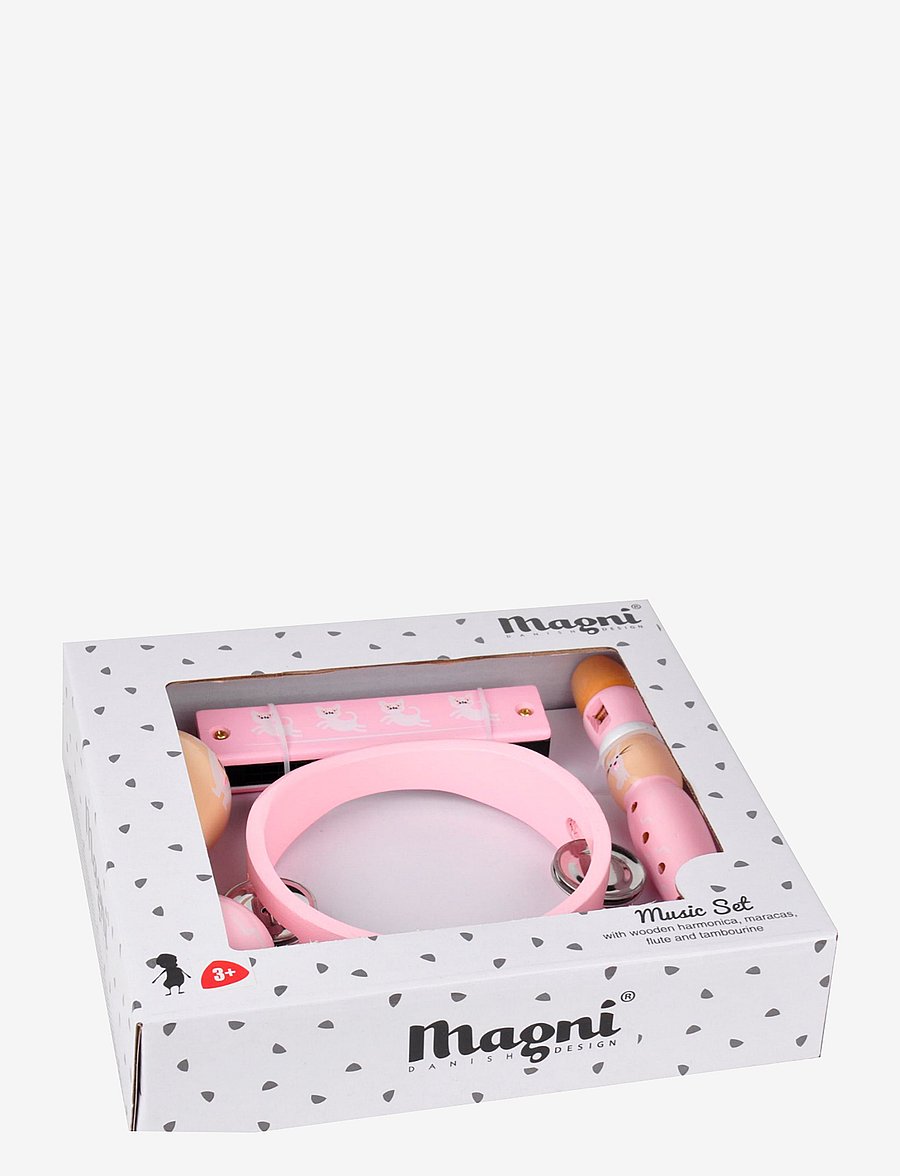 Magni Toys - Music set, pink - hljóðfæri - pink - 1