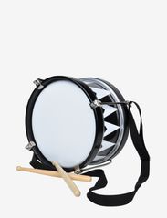 Drum with harlequin, black - BLACK, WHITE