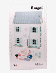 Magni Toys - Dollhouse, White - dukkehuse - white - 1