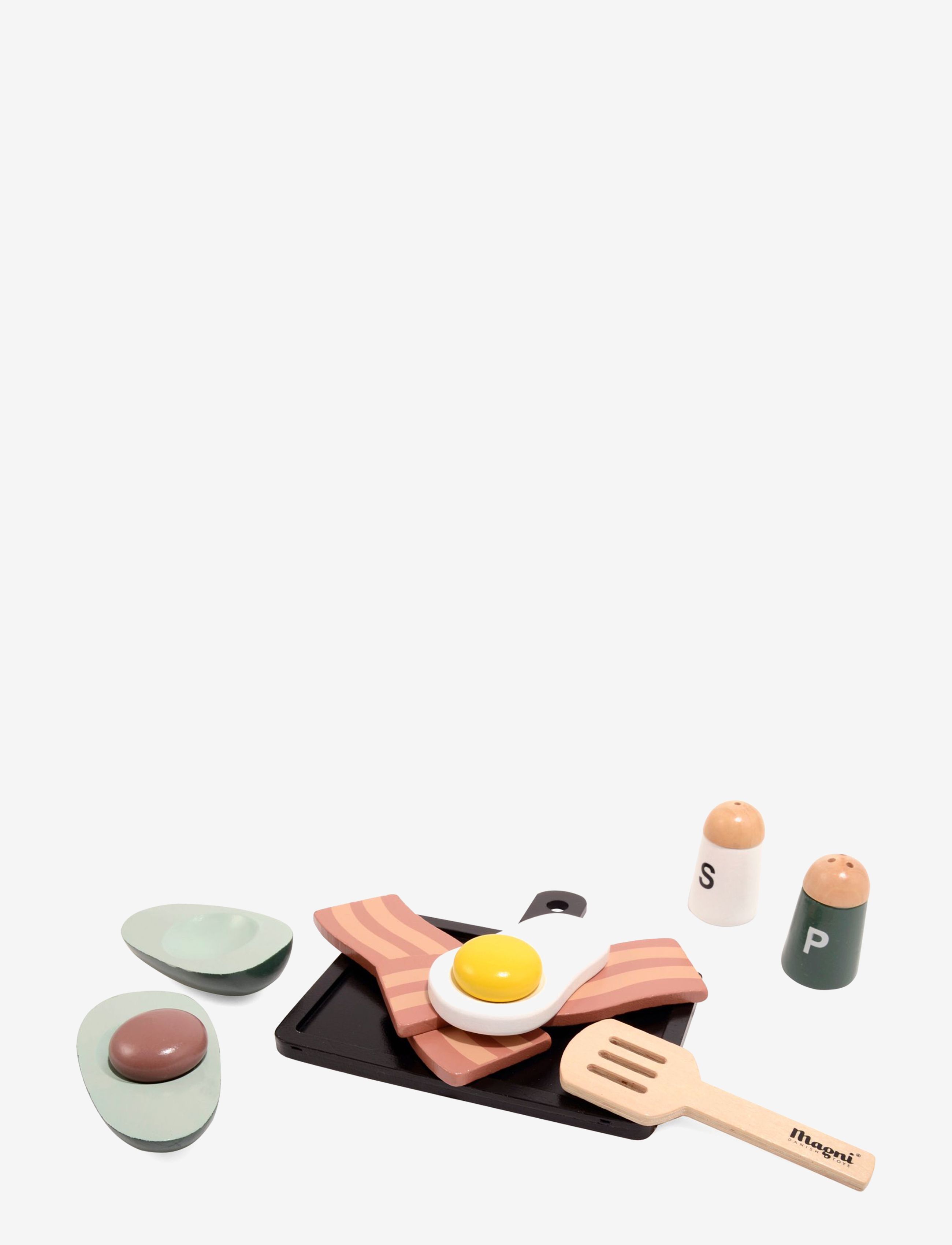 Magni Toys Eggs and Bacon Tray - Magni Toys - MULTI COLOURED / multi