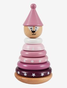 Stacking Tower Magnetic, Pink, Magni Toys