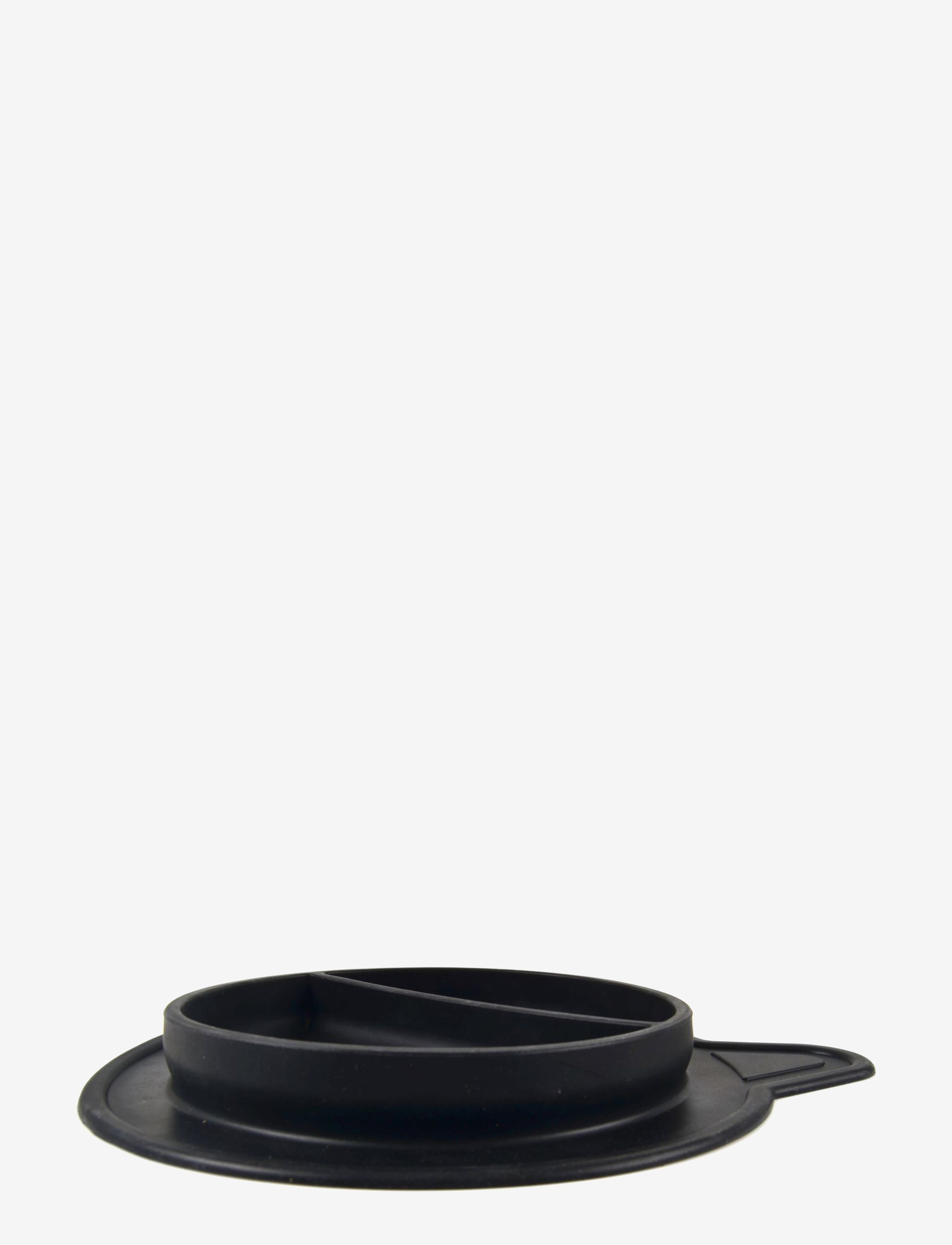Magni Toys Plate / Placemat Silicone Lfgb Black, Dækkeserviet & Coaster, Sort, Str: 2.5X22X23CM