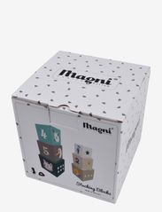 Magni Toys - Stacking tower - dark green - laveste priser - multi coloured - 2