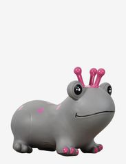 Magni Toys - Jumping Frog - grey and pink - laveste priser - pink/gray - 0