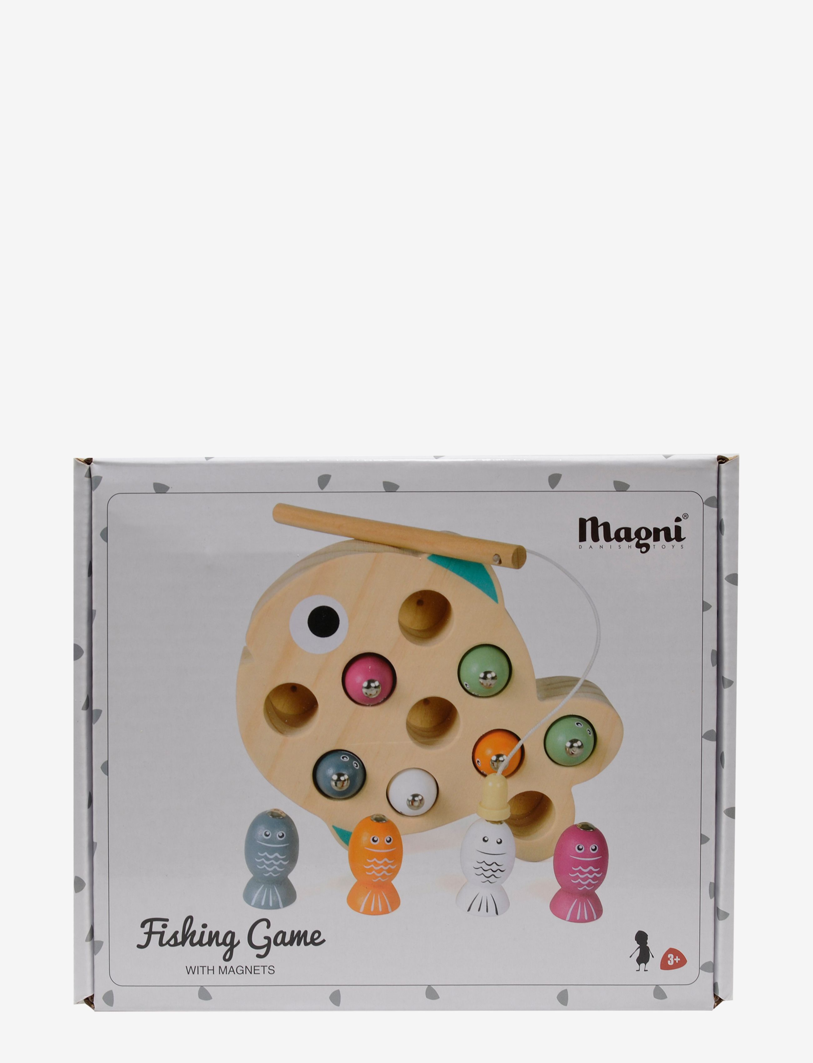 Magni Toys - Fishing game with magnet 1 stick - multi coloured - 2