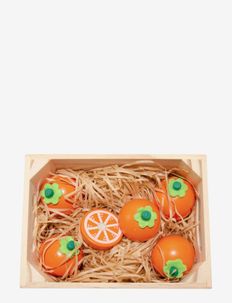 5 Oranges with magnet in a box, Magni Toys