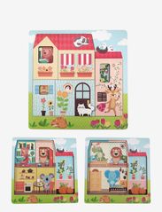 Magni Toys - Puzzle with layers - "House" (FSC wood) - klassiske puslespil - multi - 0