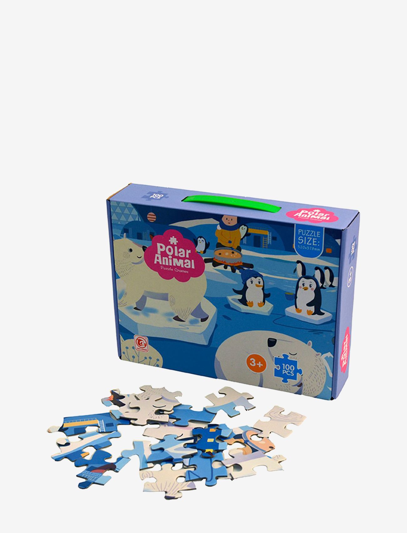Magni Toys - Puzzle "Penguins", 100 pcs - klassiska pussel - multi coloured - 0