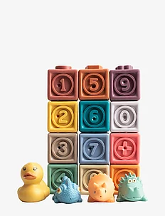 Building blocks with animals 16 pcs, Magni Toys