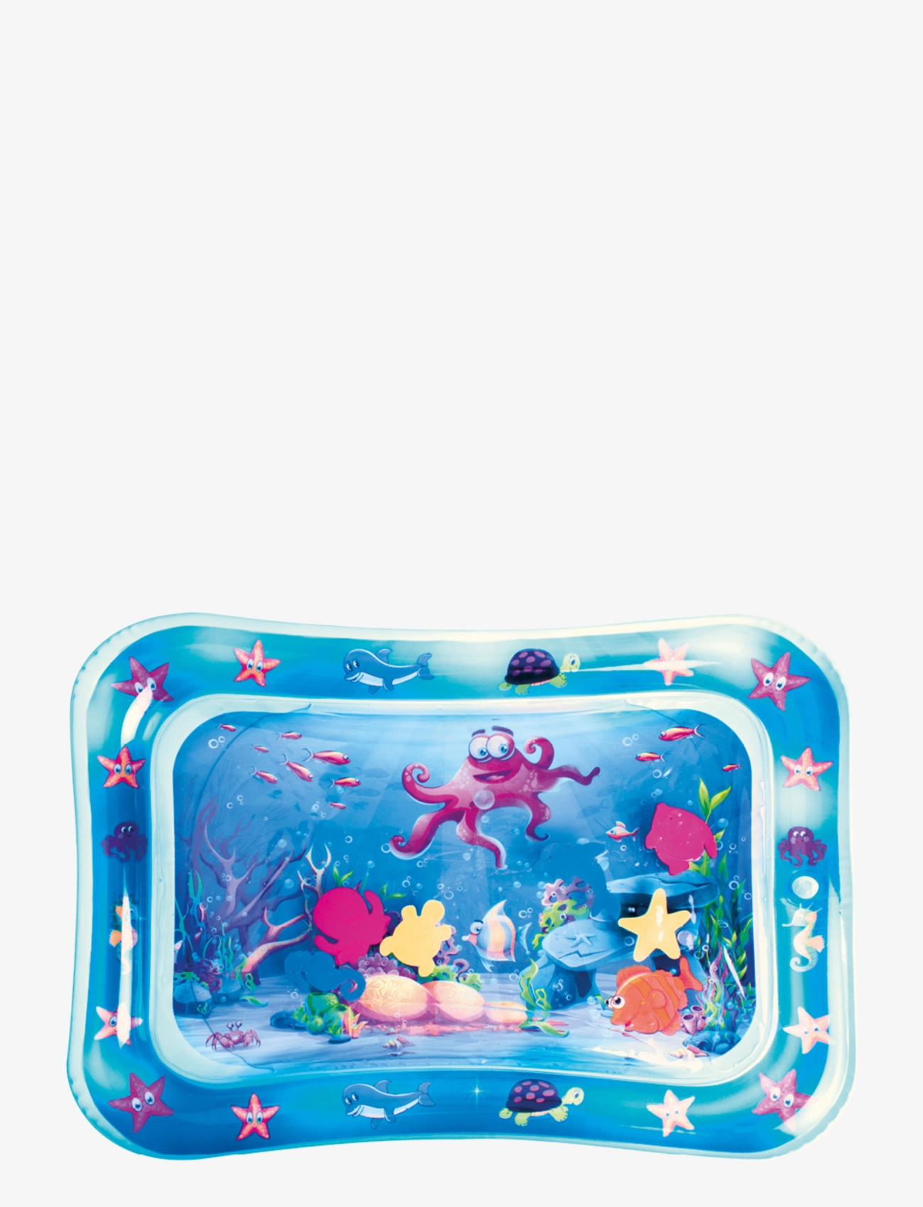 Baby Water Play Mat, blue w. sealife motive - BLUE