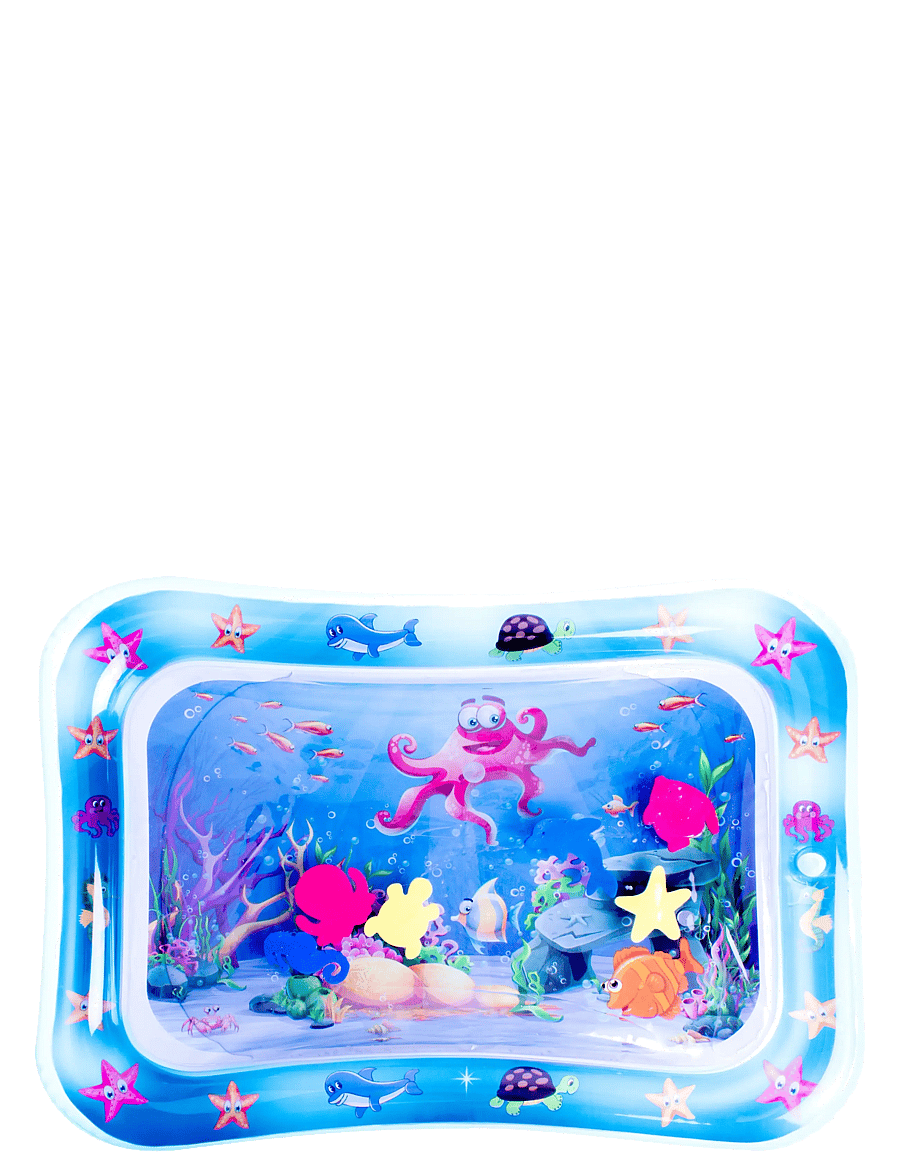 Magni Toys - Baby Water Play Mat, blue w. sealife motive - Övriga vattenleksaker - blue - 1
