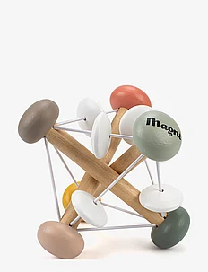 Wooden elastic rattle, Magni Toys