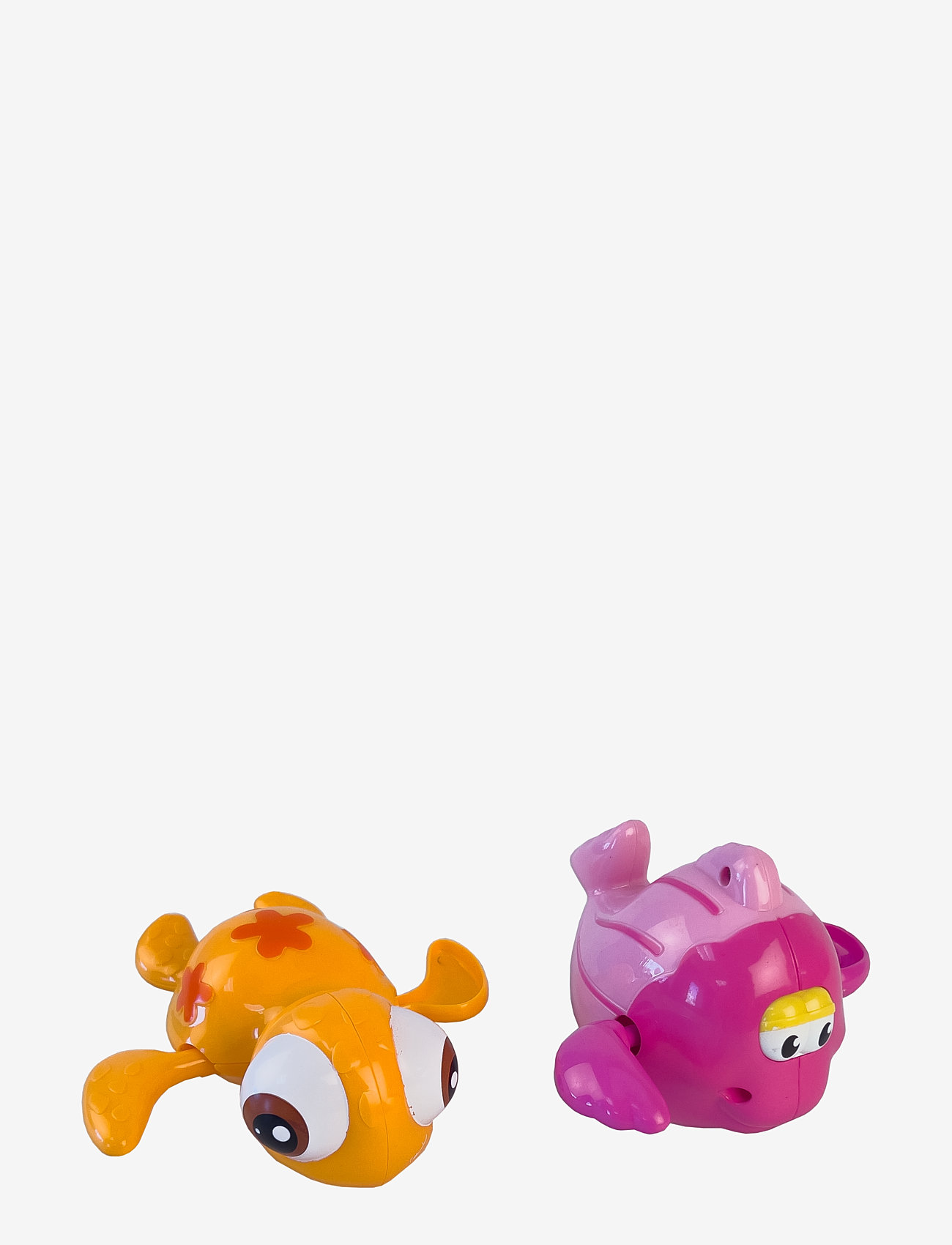 Magni Toys - Pull Up Bathing Animals - Turtle and fish - orange and pink - 0