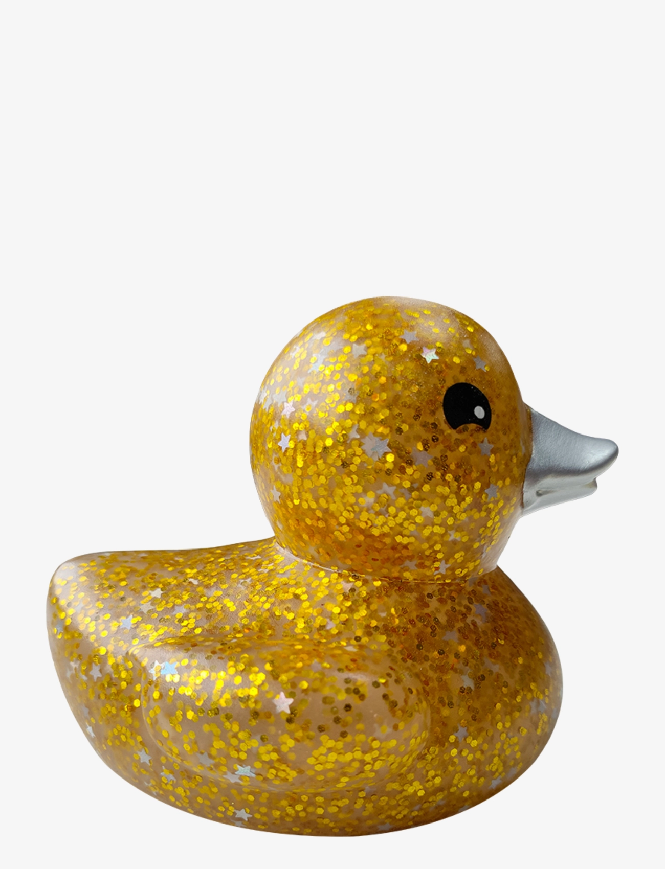 Magni Toys - Bath animal, gold duck with glitter 8 cm. - gold - 1