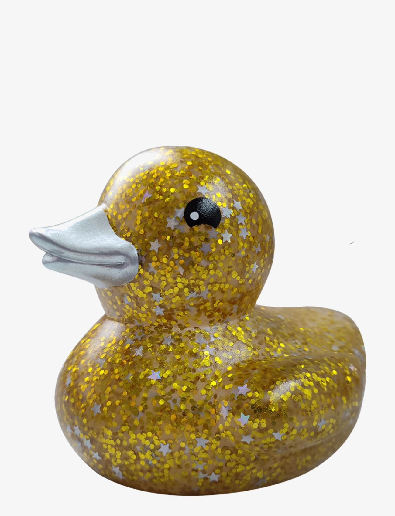 Magni Toys - Bath animal, gold duck with glitter 8 cm. - gold - 2