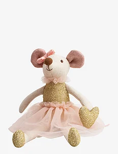 Teddy doll mouse girl 18 cm., Magni Toys