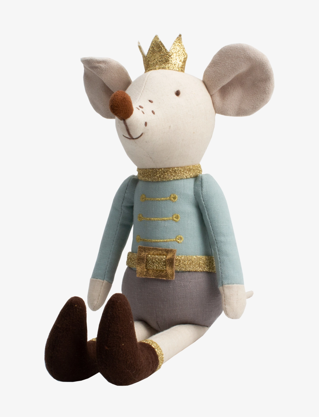 Magni Toys Teddy doll mouse dad 35 cm. - Gosedjur - BLUE / multi