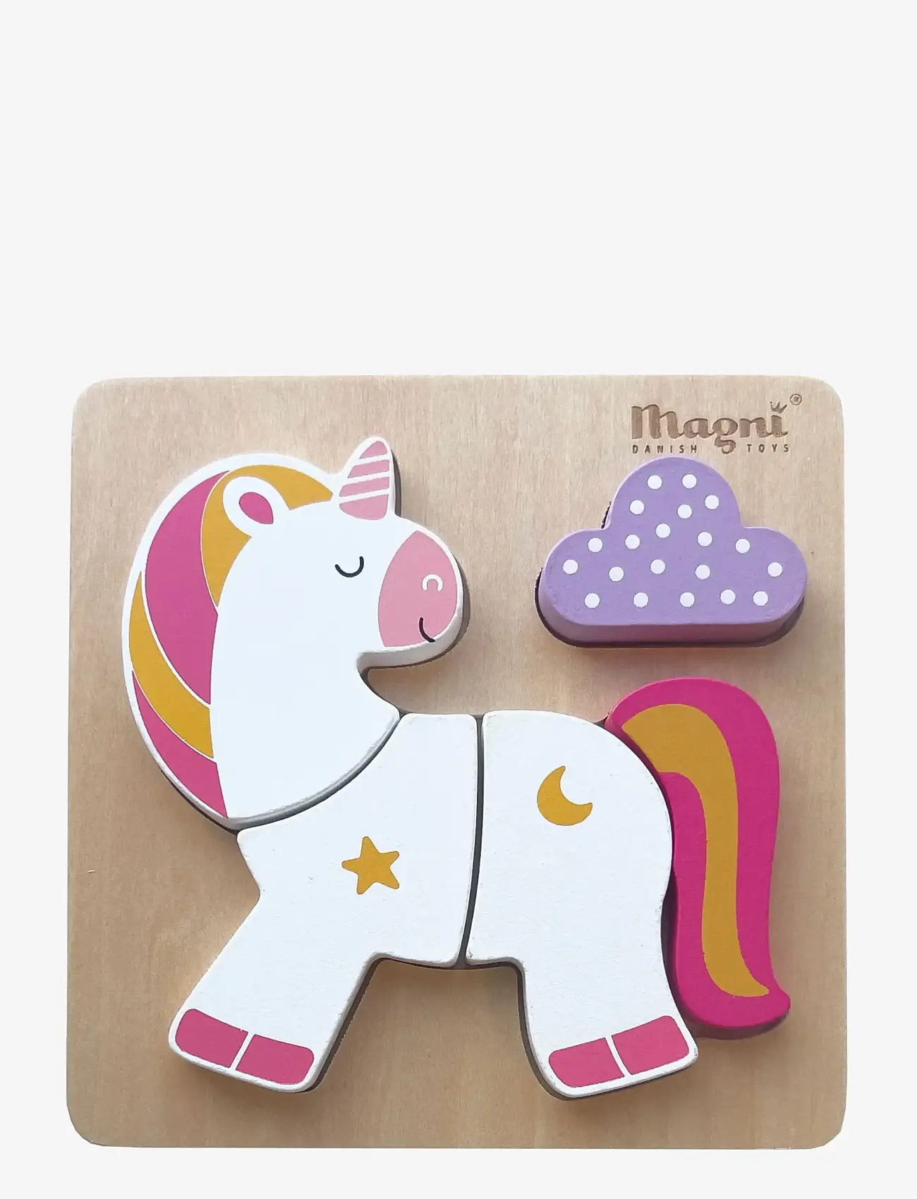 Magni Toys Unicorn Puzzle In 100 % Fsc Wood – puslespill i tre – shop ...