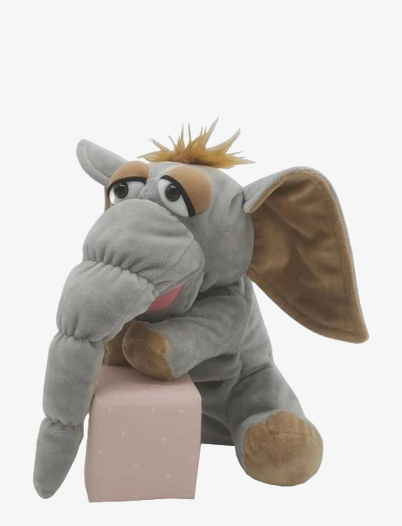 Magni Toys Elephant (Mammoth) Hand Puppet 25 Cm., Stuffed Dyr, Grå, Str: ONE SIZE"
