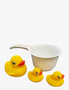 3 pcs. of bath ducks, water cup included, Magni Toys