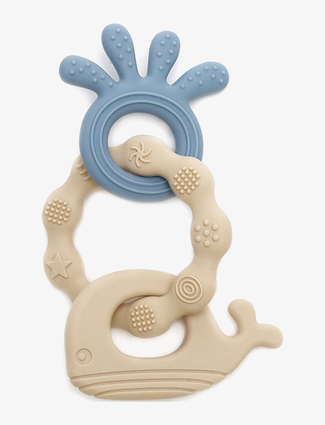 Magni Toys Teether Bracelet, Silicone With Silicone Appendix, Lfbg Approved, Børn, Teething Legetøj, Multi/mønstret, Str: ONE SIZE"
