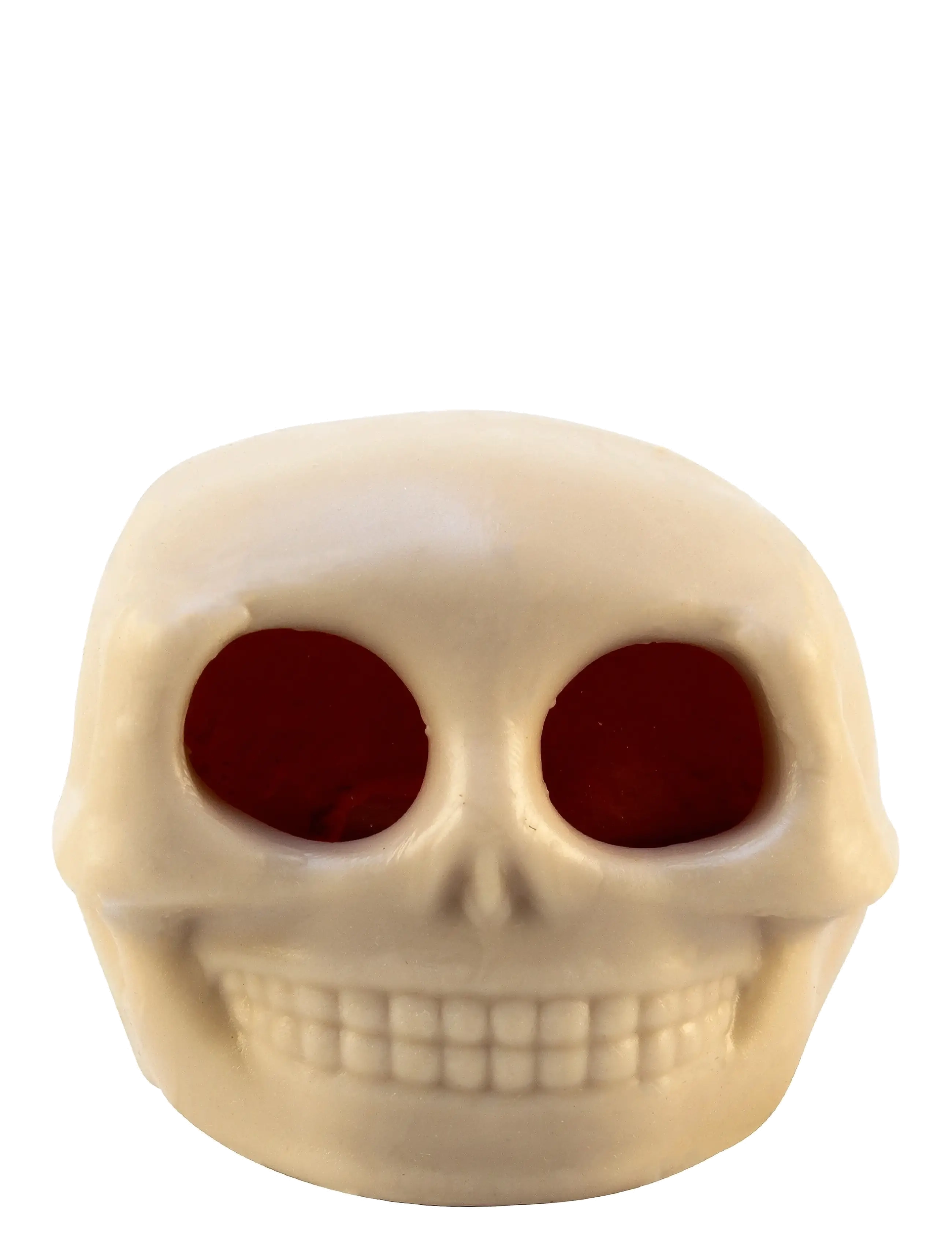 Magni Toys Halloween skull squishy - Nyheder - WHITE / cream