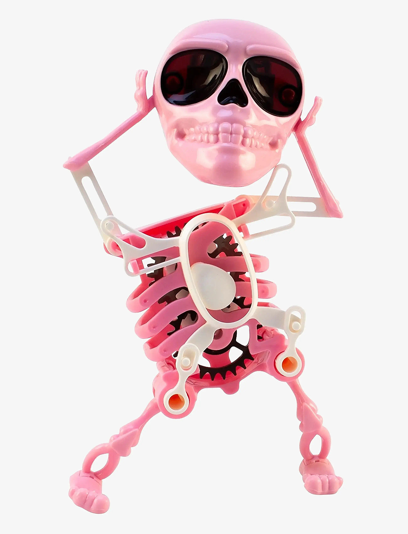 Magni Toys - Halloween windup dancing skeleton - actionfigurer - white - 0