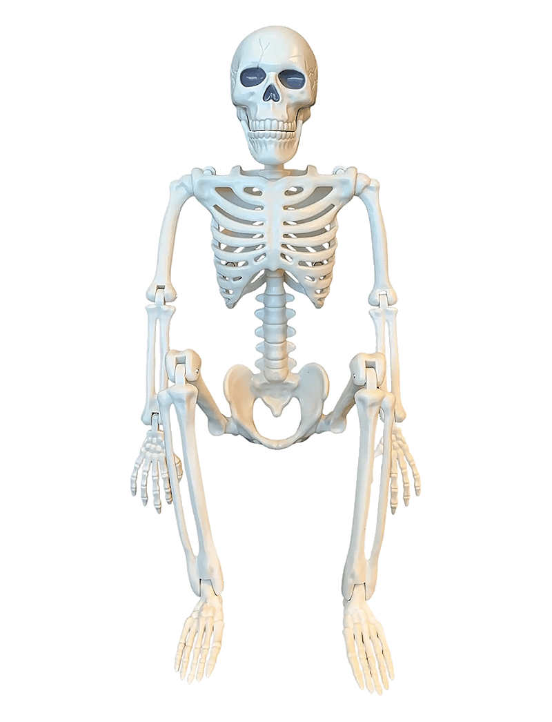 Magni Toys - Halloween skeleton decor - dekorationsdetaljer - white - 0