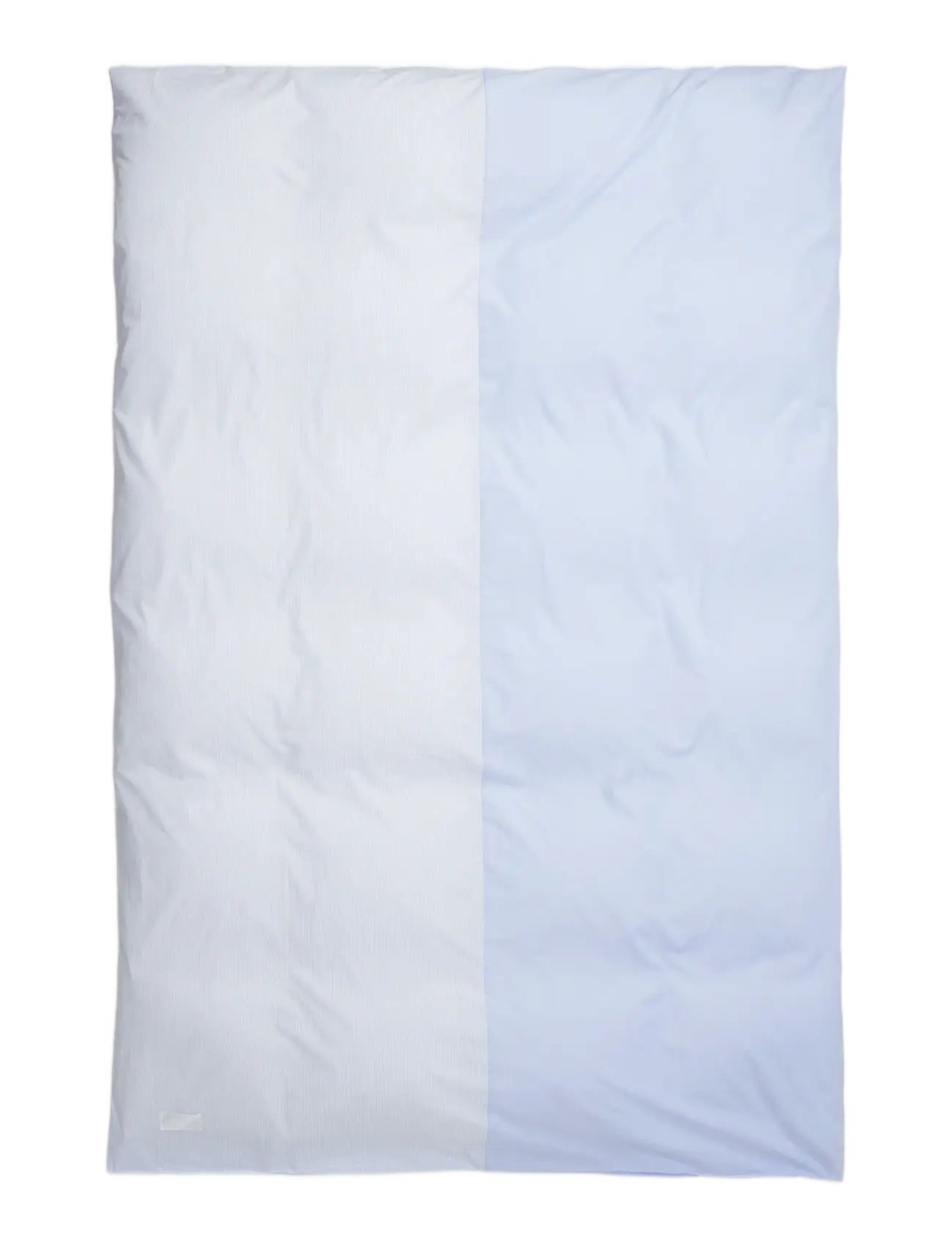 MAGNIBERG Wall Street Duvet Cover Poplin Half & Half, 200X200 cm, Bedtextiles, Blau - Covers, Homeware