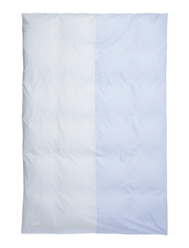 MAGNIBERG - Wall Street Duvet cover Poplin half & half - bettbezüge - half & half stripes poplin - 0