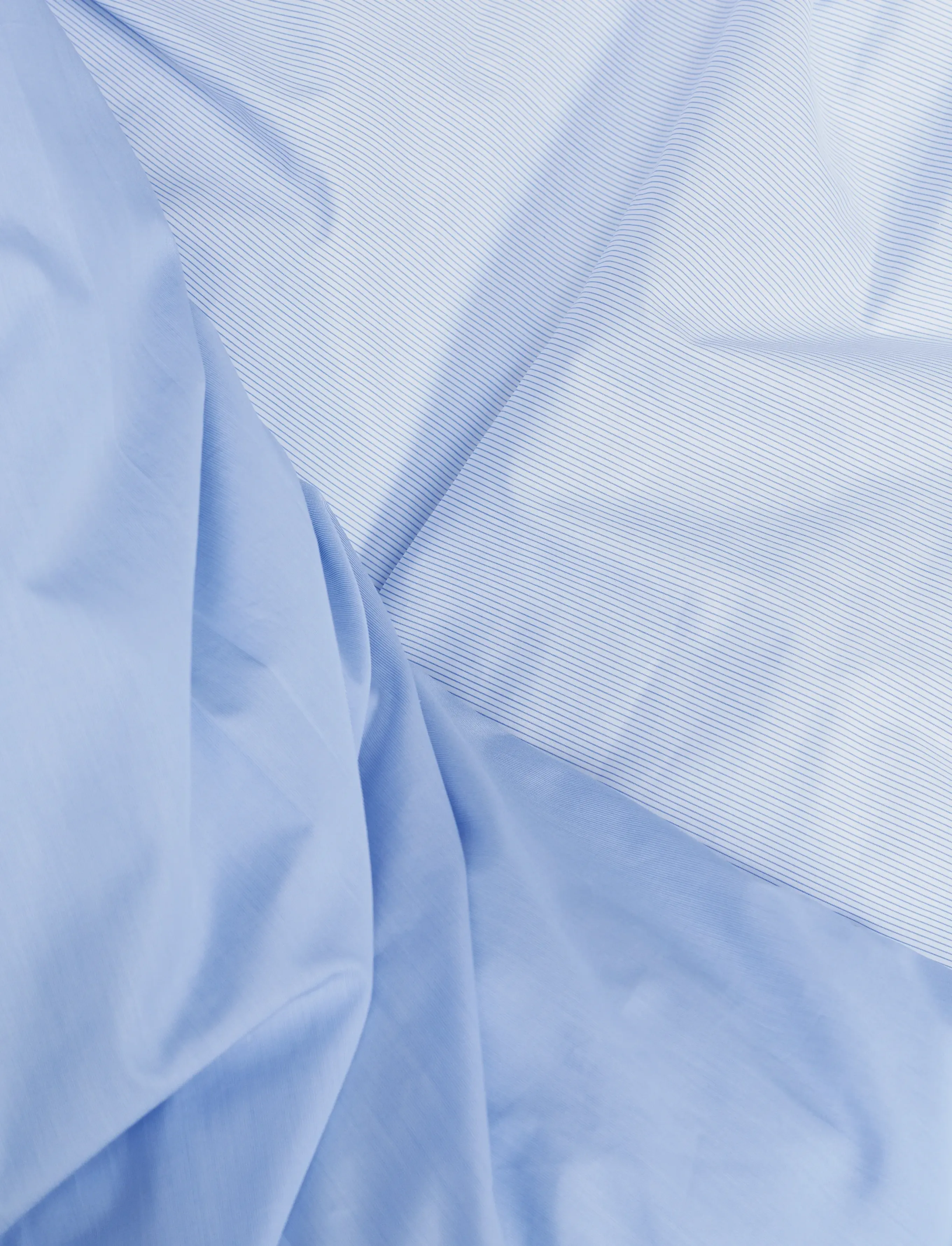 MAGNIBERG - Wall Street Duvet cover Poplin half & half - duvet covers - half & half stripes poplin - 3