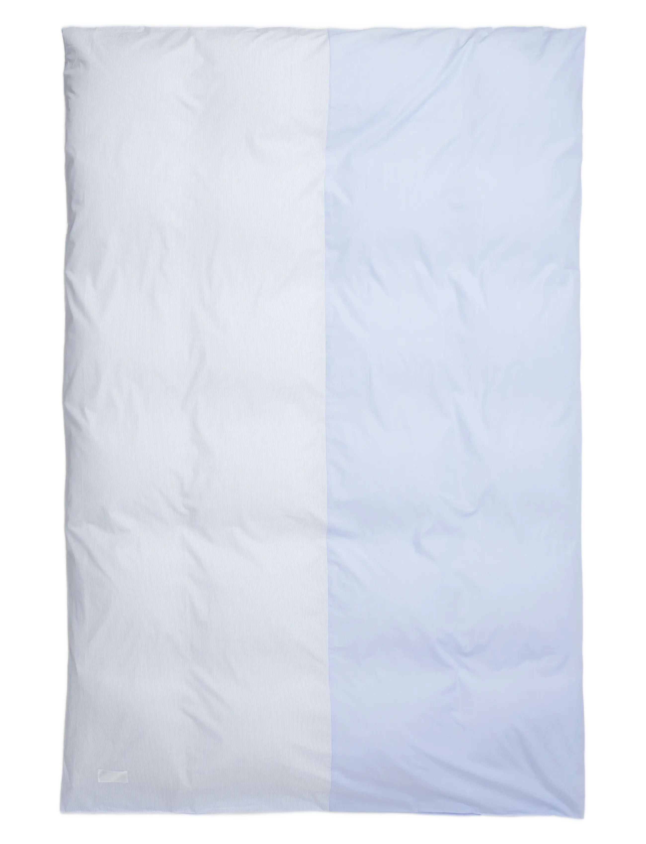 MAGNIBERG Wall Street Duvet cover Poplin half & half - Påslakan - HALF & HALF DOTS JACQUARD / blue