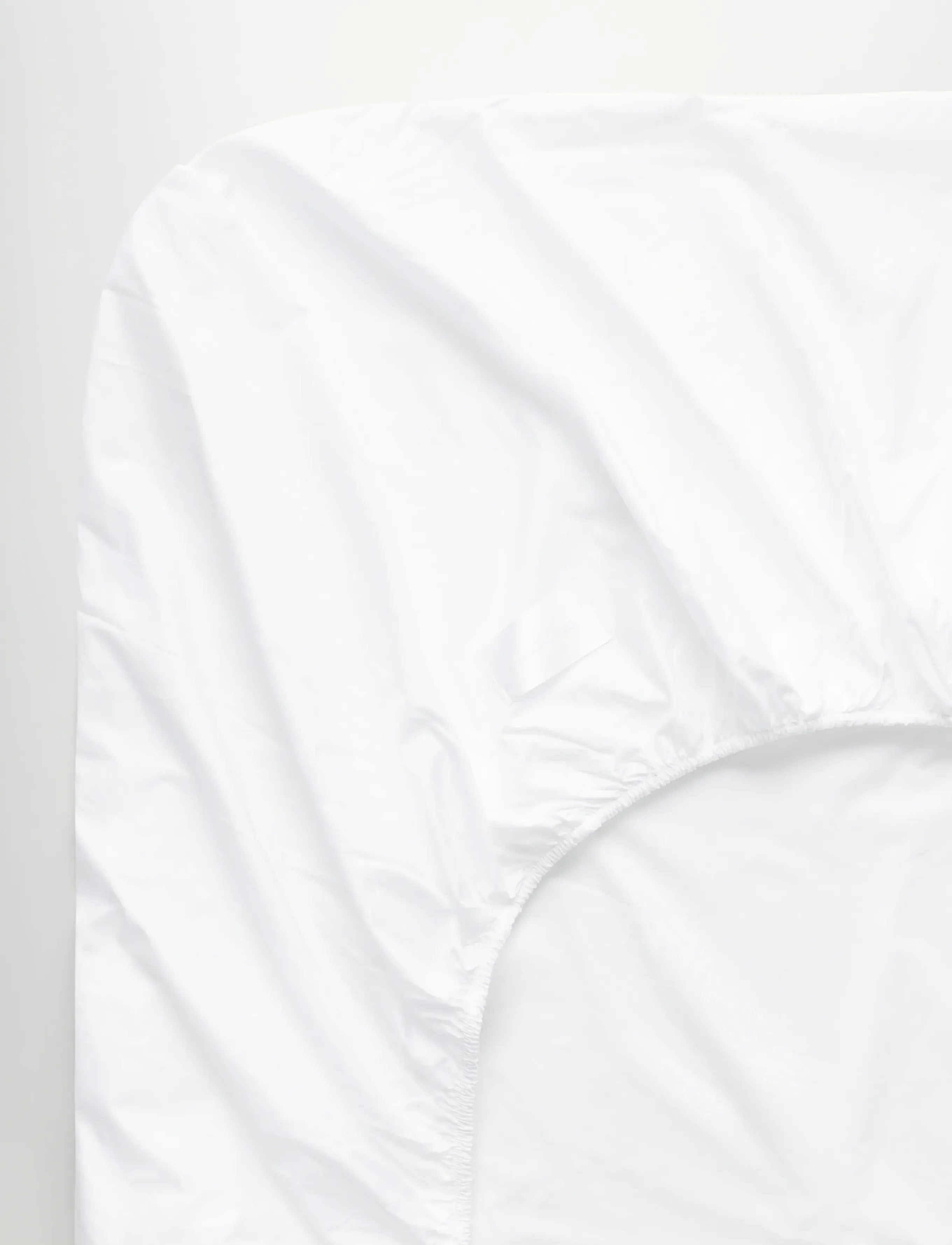 MAGNIBERG - Mother Poplin fitted sheet - spannbettlaken - white - 2