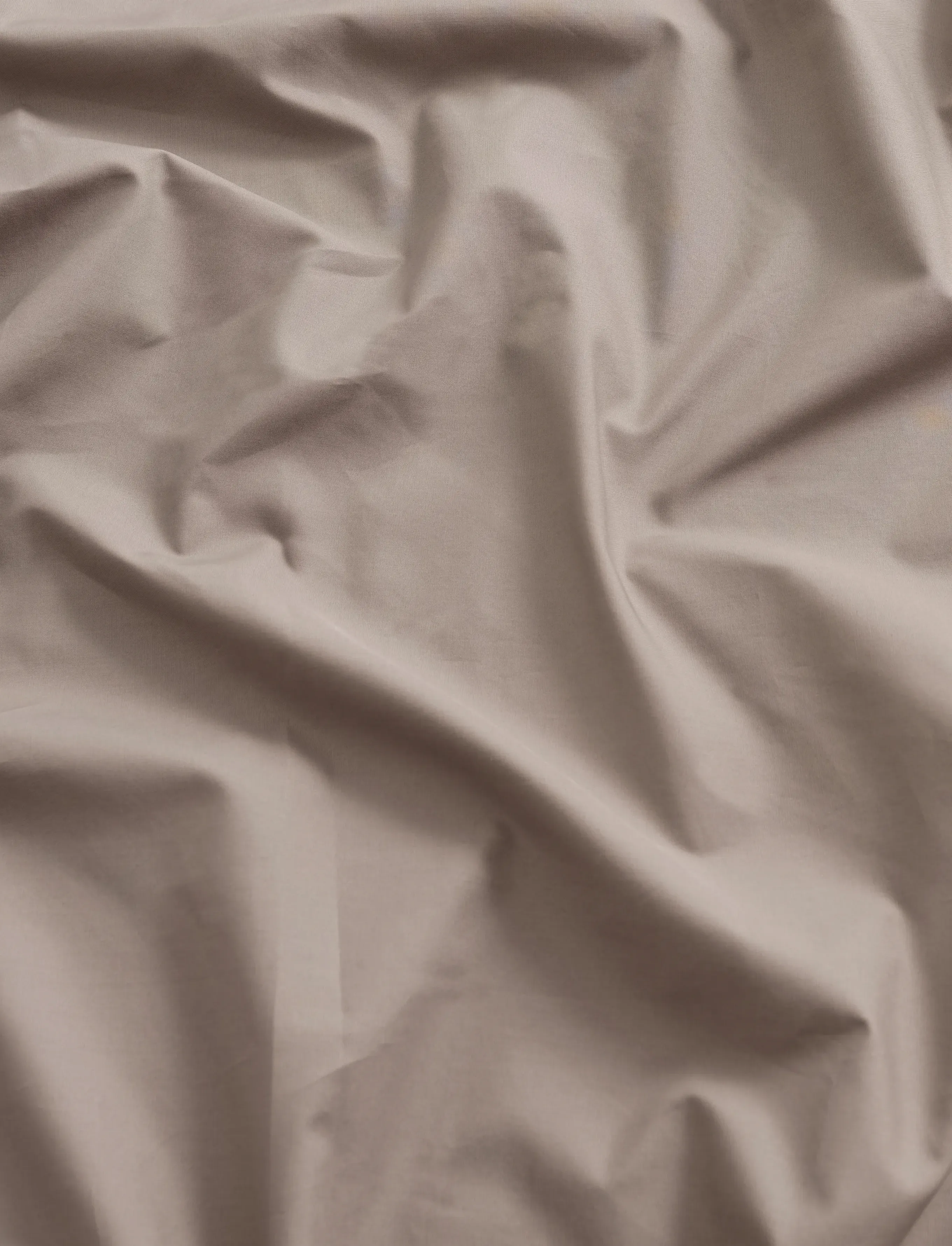 MAGNIBERG - Mother Flat sheet Poplin - bettlaken ohne gummizug - mud - 2