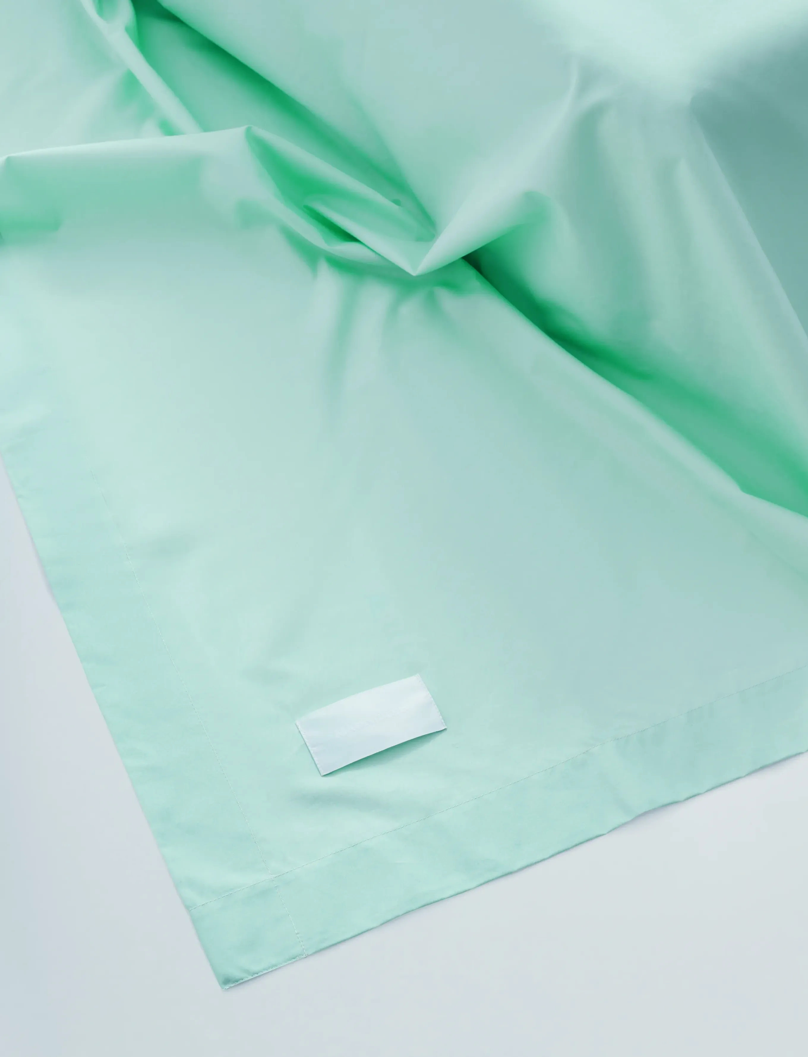 MAGNIBERG - Mother Flat sheet Poplin - underlakan - pale green - 1