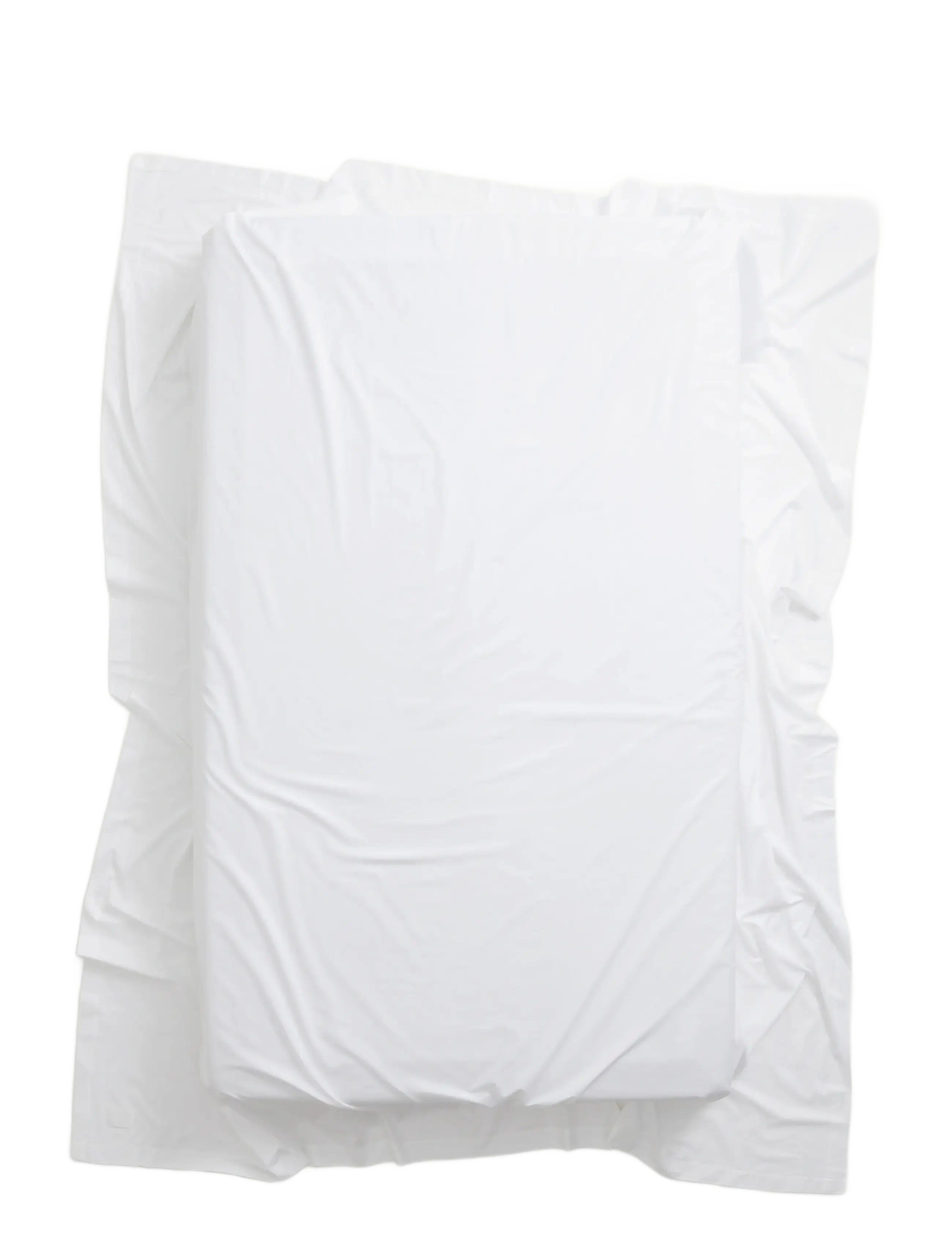 MAGNIBERG Mother Flat Sheet Poplin, Flat Lagen, Hvid, Str: 200X 260CM
