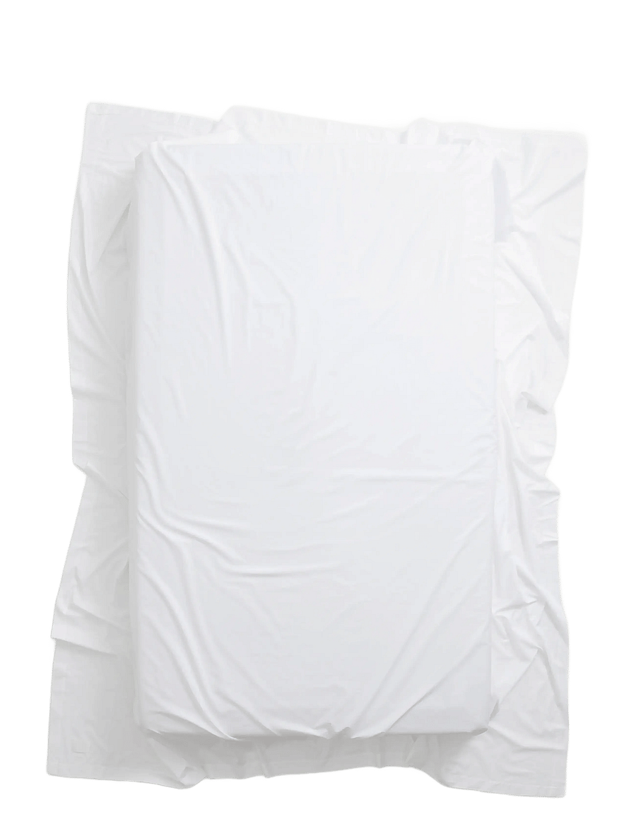 MAGNIBERG - Mother Flat sheet Poplin - voodilinad - white - 0