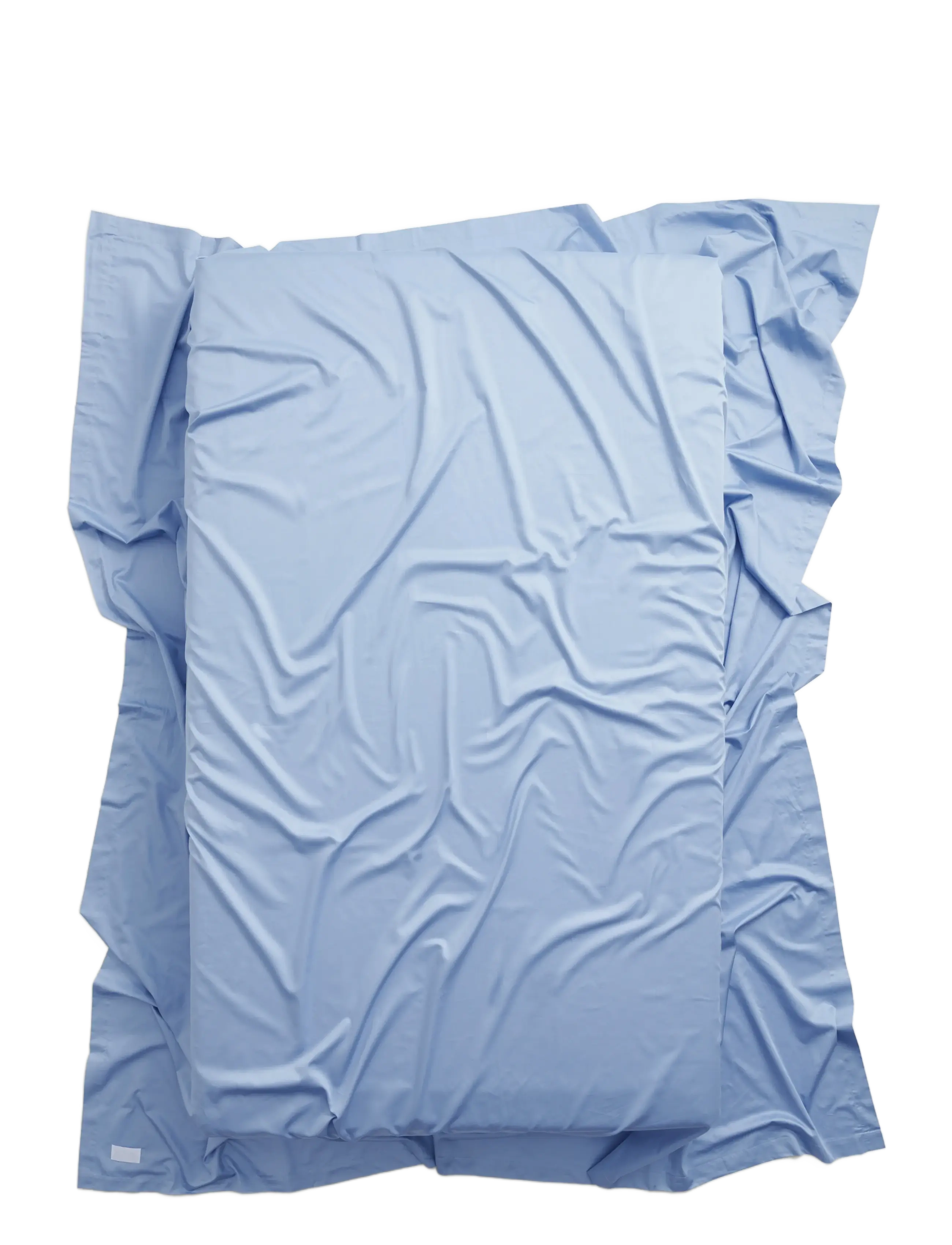 MAGNIBERG Mother Sateen Flat Sheet, 260X 280 cm, Sheets, Blau - Homeware