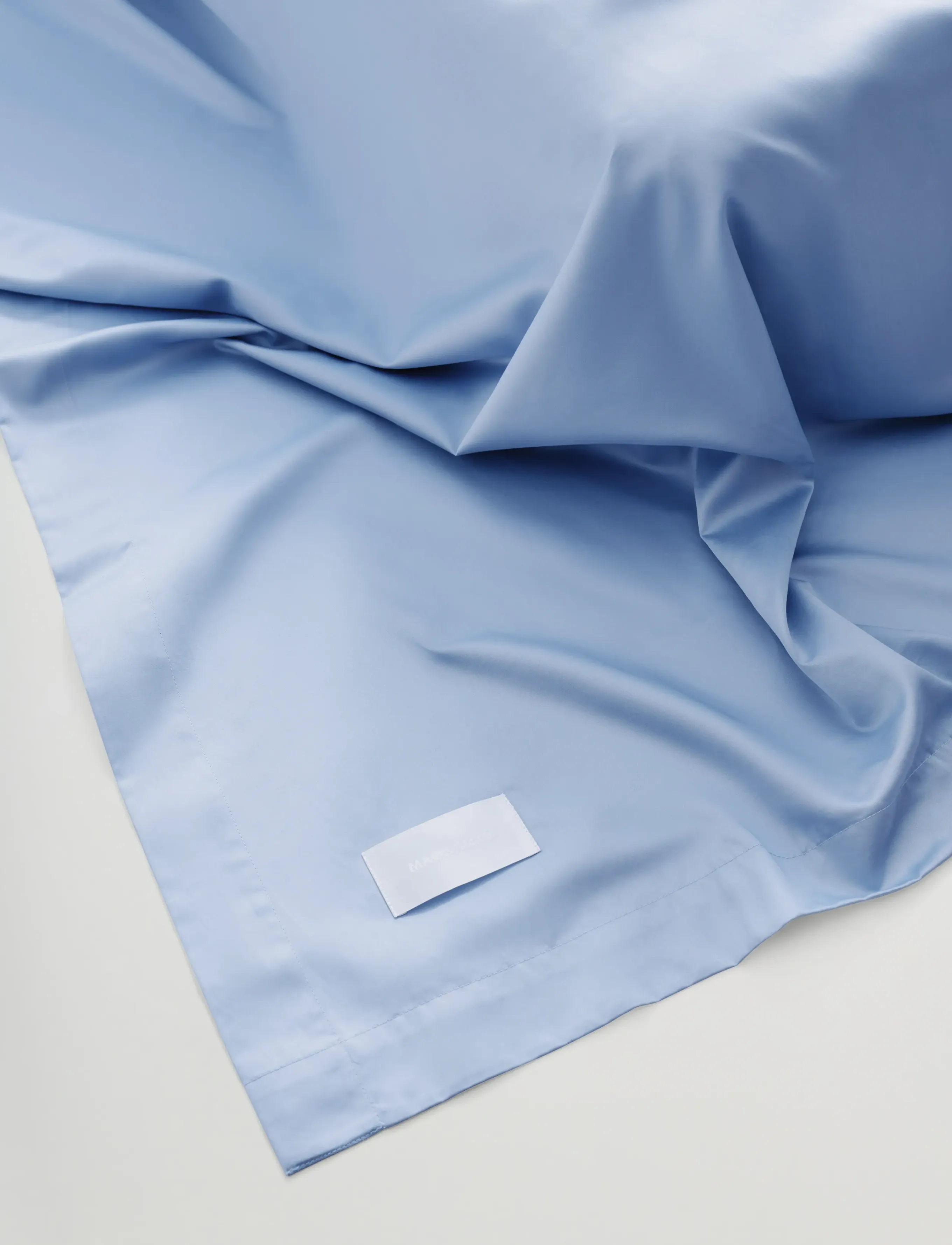 MAGNIBERG - Mother Sateen flat sheet - bettlaken ohne gummizug - haze blue - 2