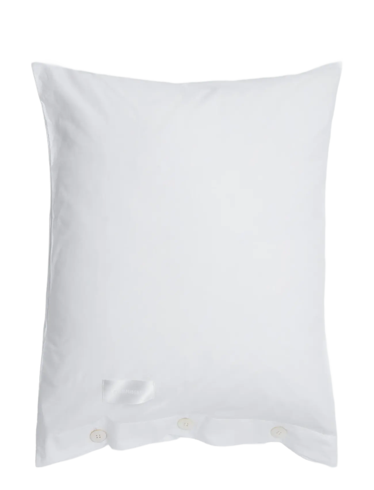 MAGNIBERG Mother Poplin pillow case - Vis alt - WHITE / white
