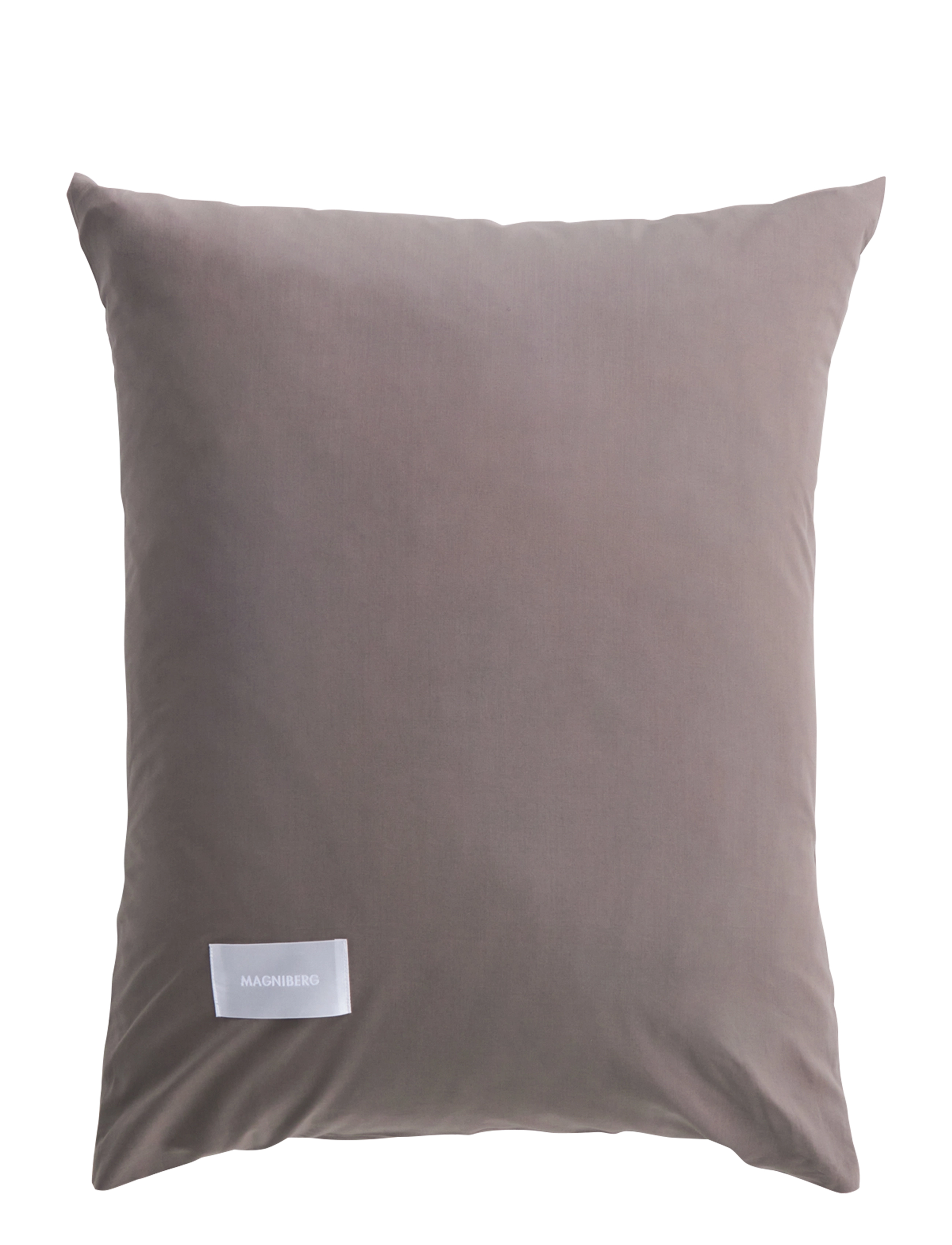 MAGNIBERG Pure Poplin Pillow Case, Pudebetræk, Brun, Str: 60X63CM