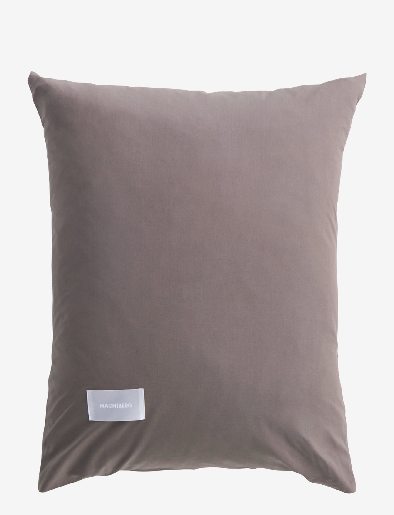 MAGNIBERG - Pure Poplin pillow case - pudebetræk - mud - 0