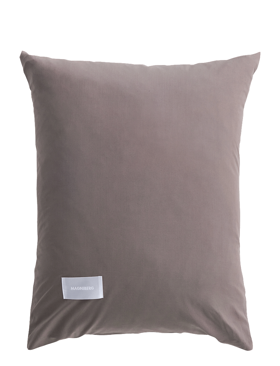 MAGNIBERG - Pure Poplin Pillow case - kopfkissenbezüge - mud - 1