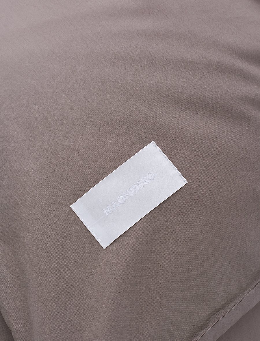 MAGNIBERG - Pure Poplin Pillow case - kopfkissenbezüge - mud - 2