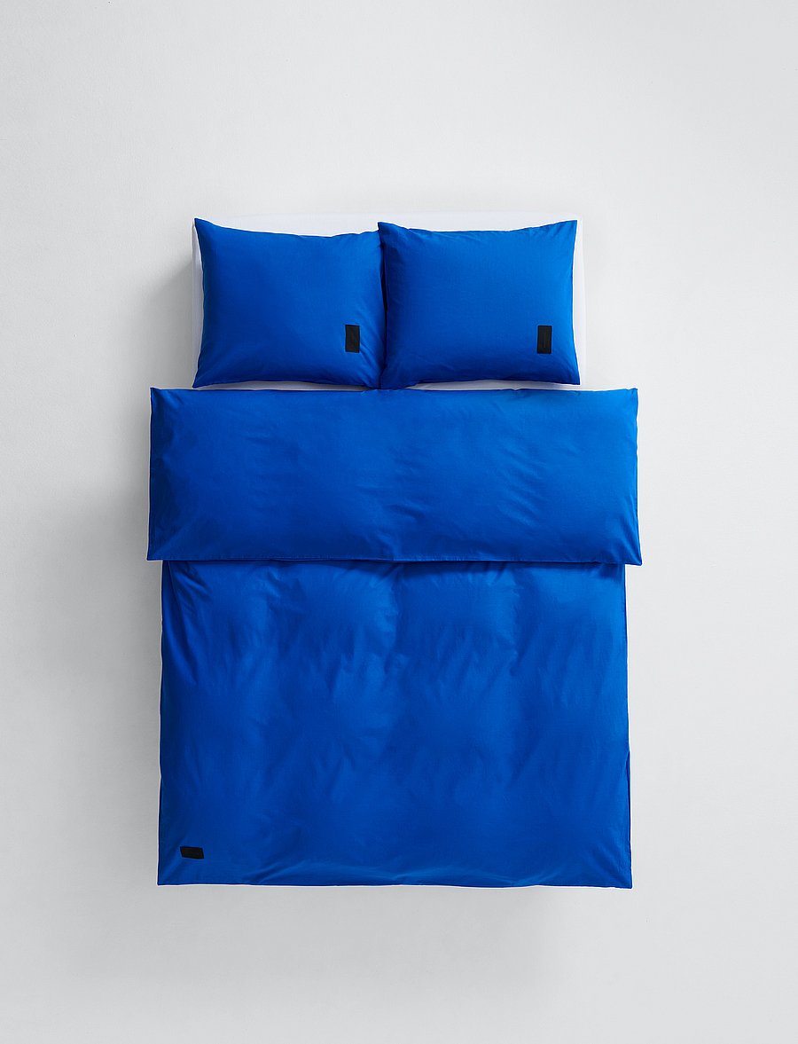 MAGNIBERG - Pure Poplin duvet cover - tekikotid - italian blue - 0