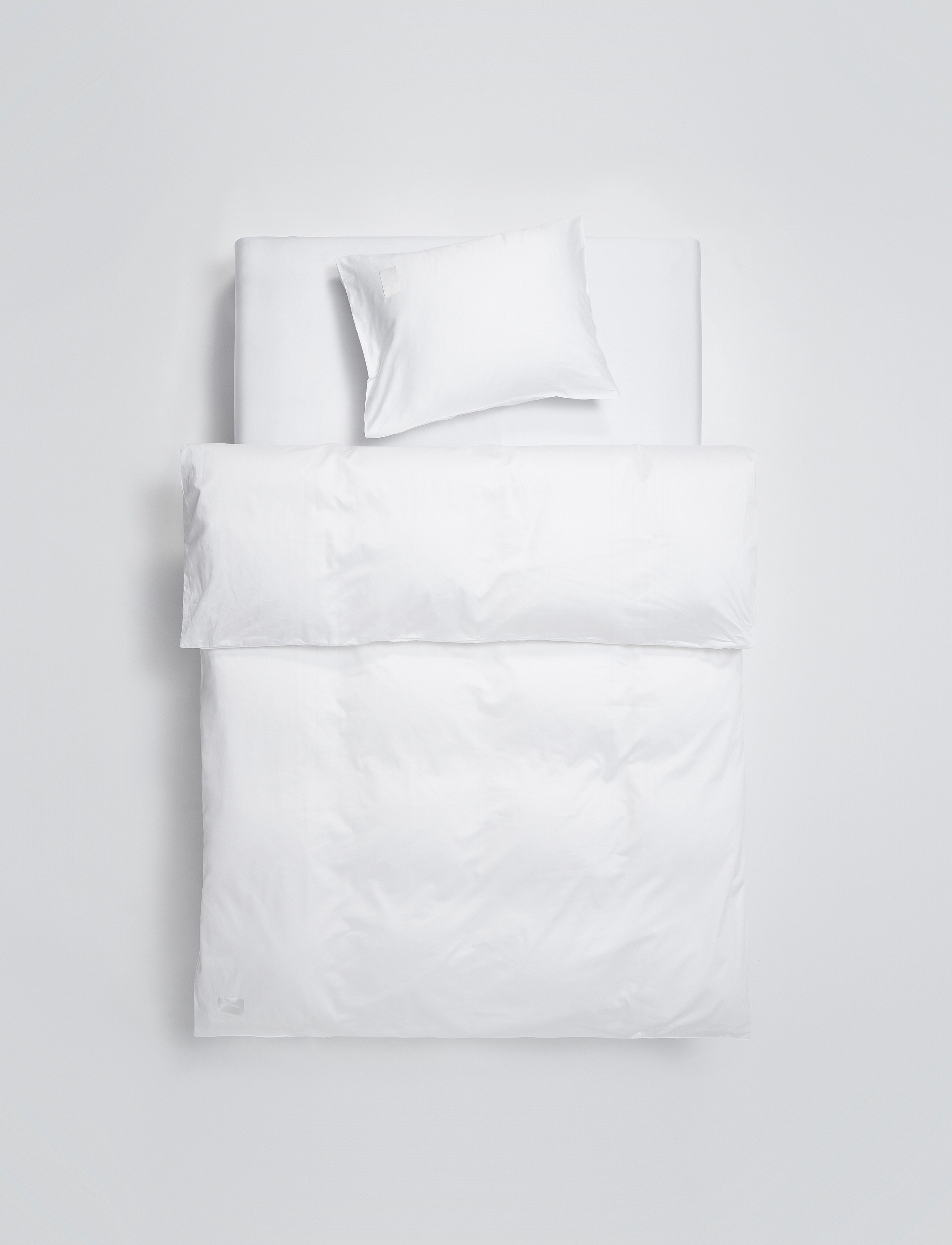 MAGNIBERG Pure Sateen Duvet Cover, 140X 200 cm, Bedtextiles, Weiß - Pillow Cases, Homeware